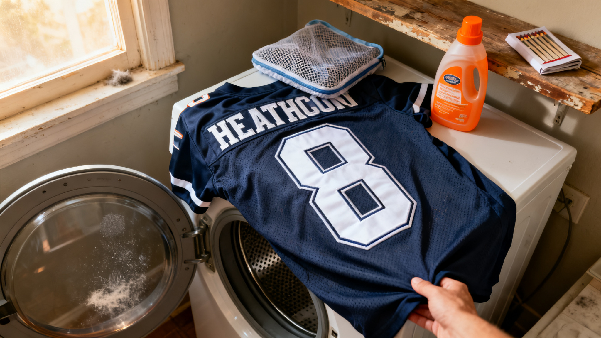 How to Wash a Printed Football Shirt Without Ruining the Name and Number