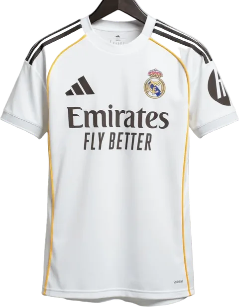 Real Madrid Home 2025-2026 Soccer Jersey